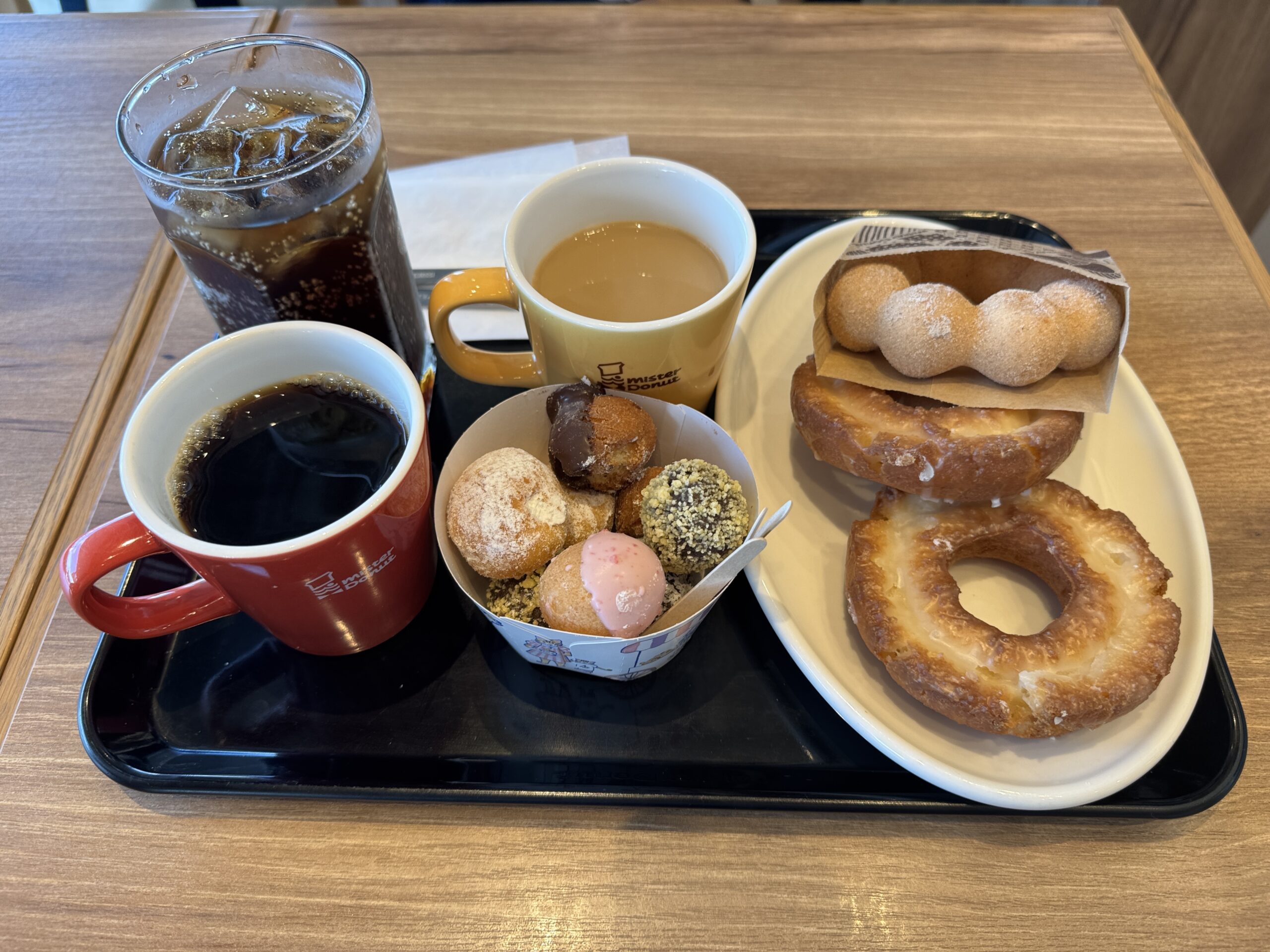【1,749円】ミスドでひと休み。甘さとモチモチ食感に癒された午後