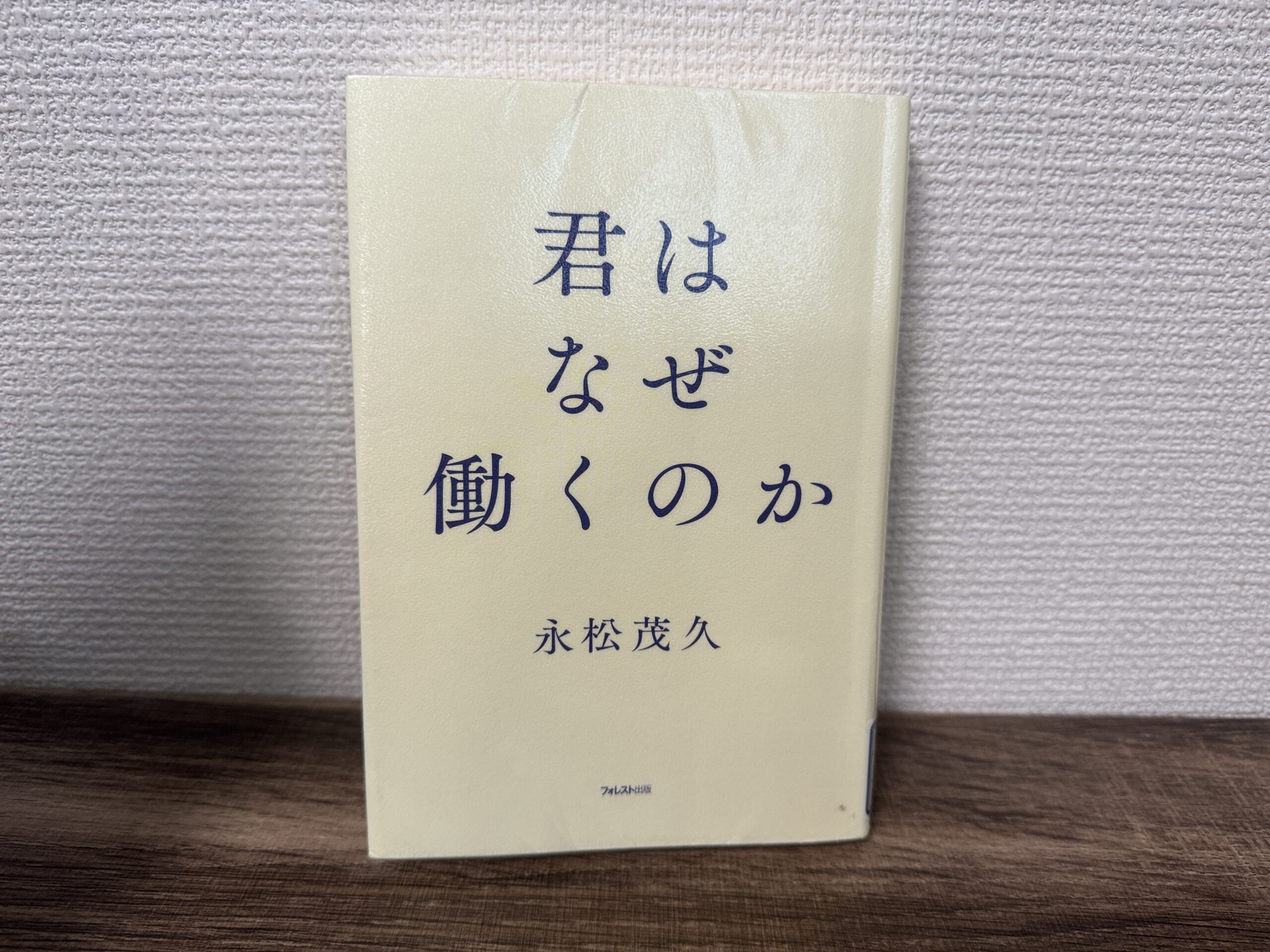 『君はなぜ働くのか』感想｜仕事に悩んでいる人に読んでほしい一冊